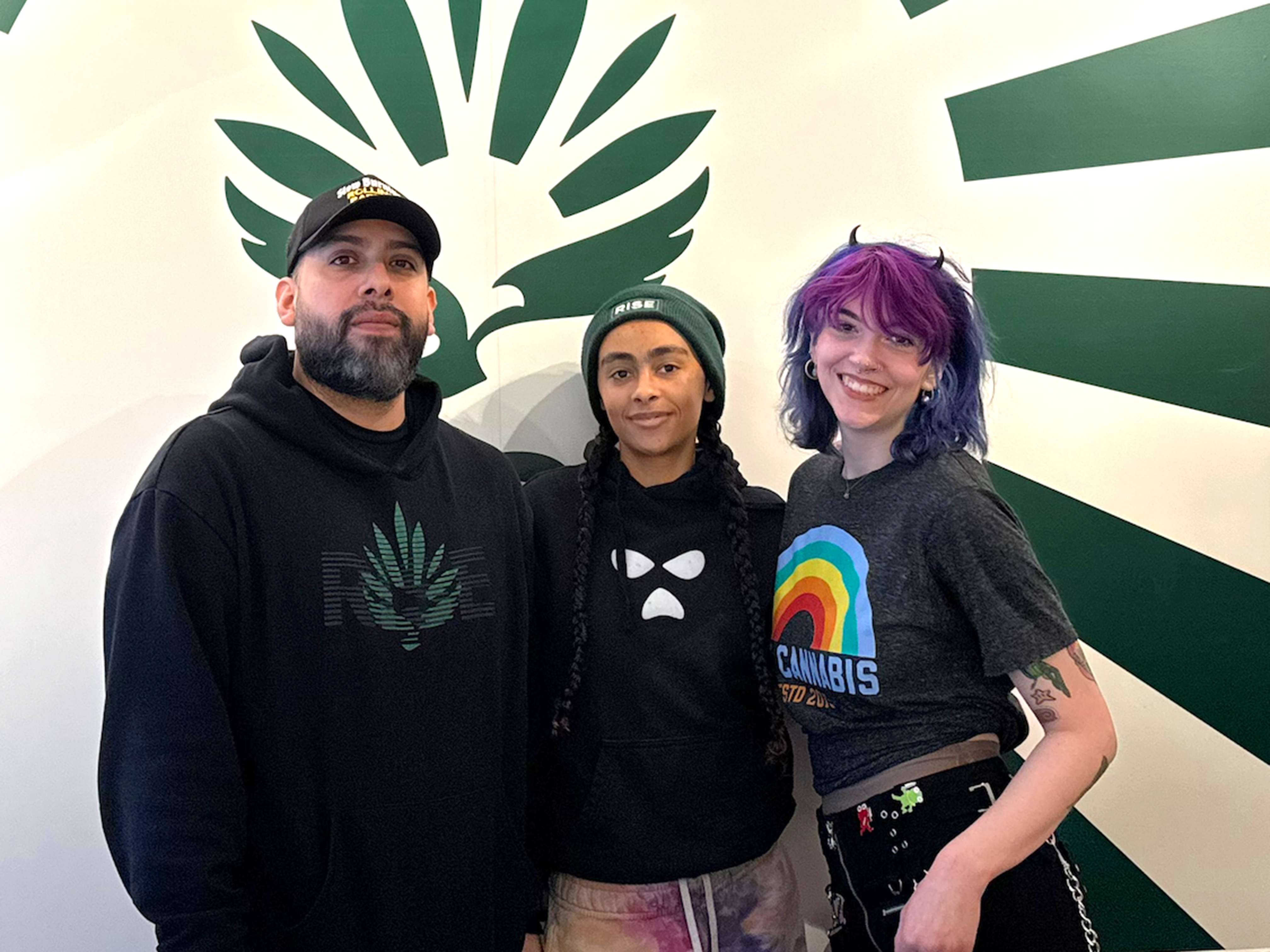 Victor-Garcia, Sydney Spink and  Annaka-Wohlheter